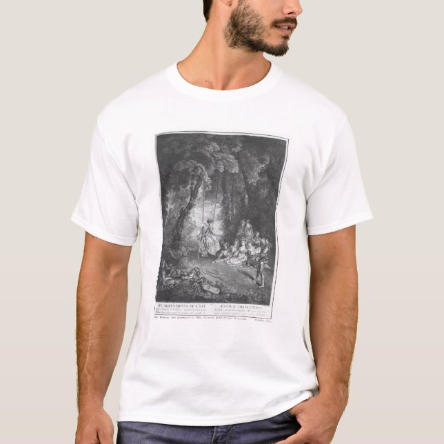 Nöjena av sommaren tee shirt (Framsida)