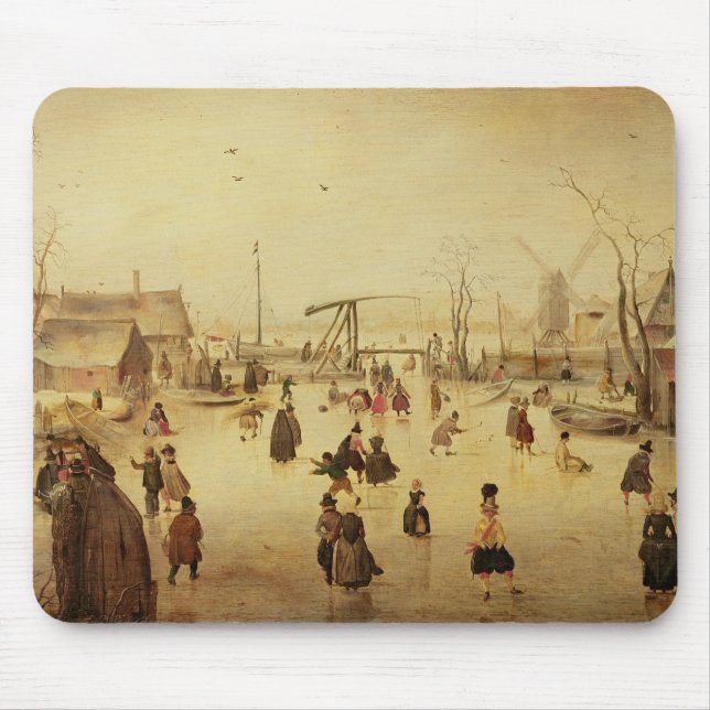 Nöjena av vintern musmatta (Framsidan)