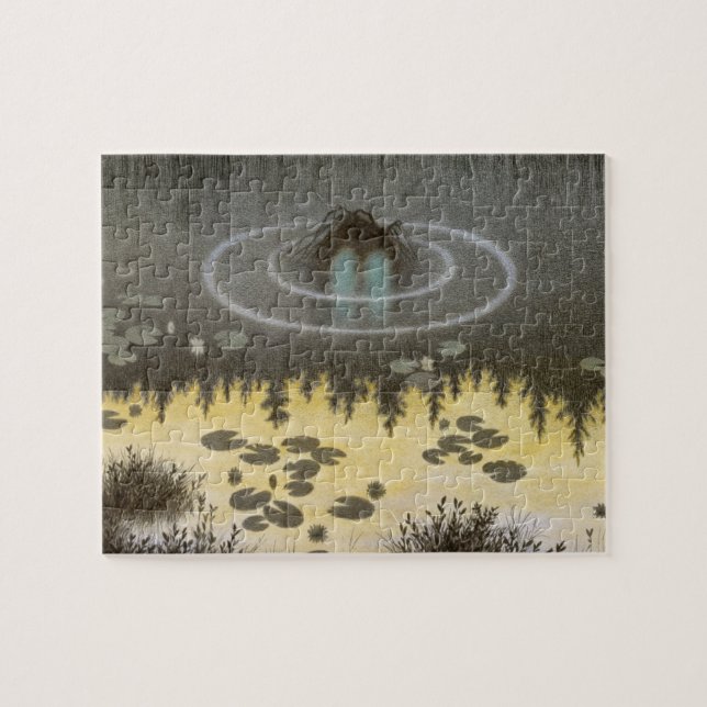 Nøkken [Vatten Spirit] Pussel (Horisontell)