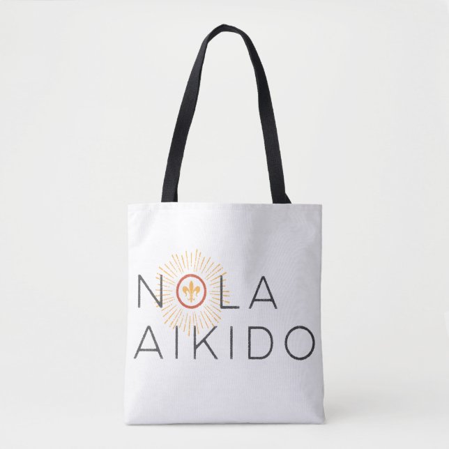 NOLA Aikido Tote Tygkasse (Framsida)