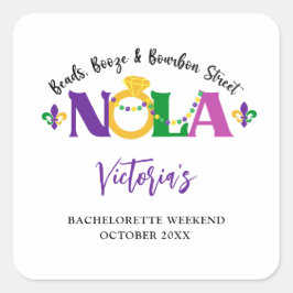 NOLA BACHELORETTE HELG RUNT KLISTERMÄRKE