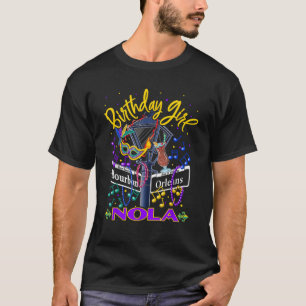 NOLA Birthday Girls New Orleans Girls Resa Vacay T Shirt