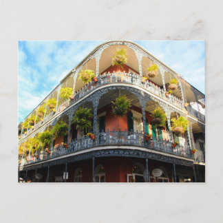 NOLA Bourbon Street Panoramic View Vykort