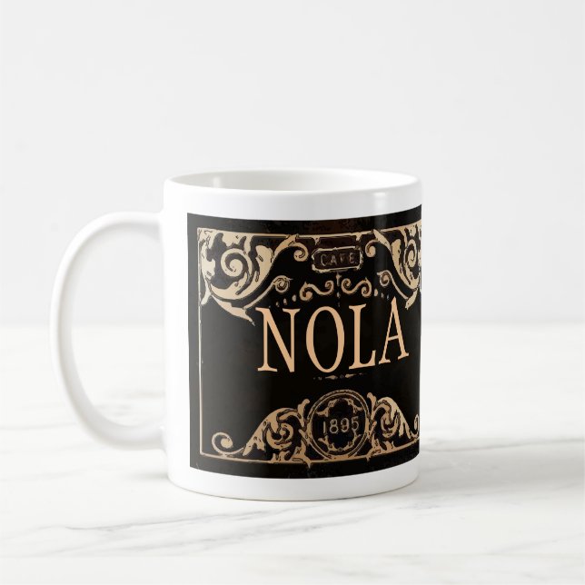 NOLA Cafe, redigera namn Kaffemugg (Vänster)