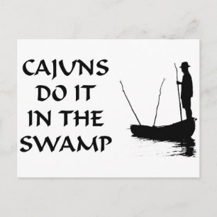 NOLA CAJUNS GÖR DET I TRÄSK VYKORT