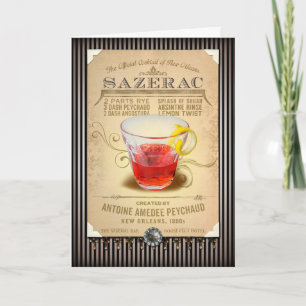 NOLA Collection Sazerac Cocktail Kort