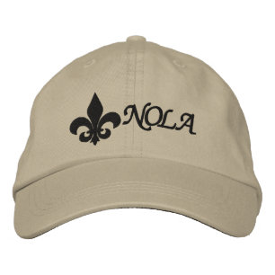NOLA Fleur De Lis Broderad Keps