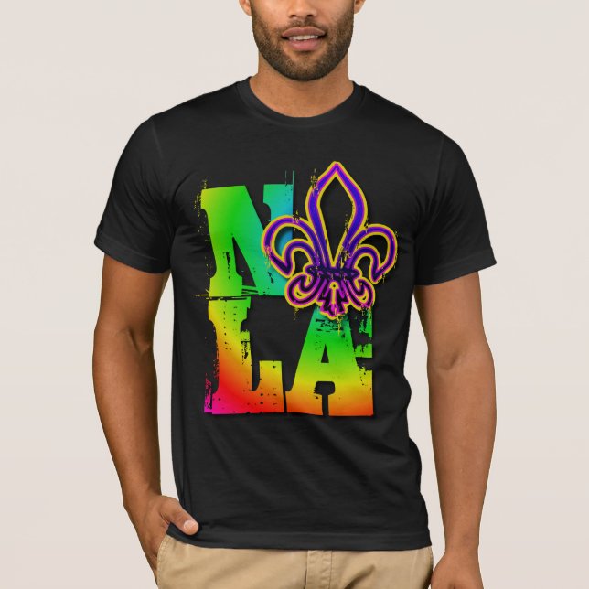 NOLA FLEUR DE LIS TEE SHIRT (Framsida)