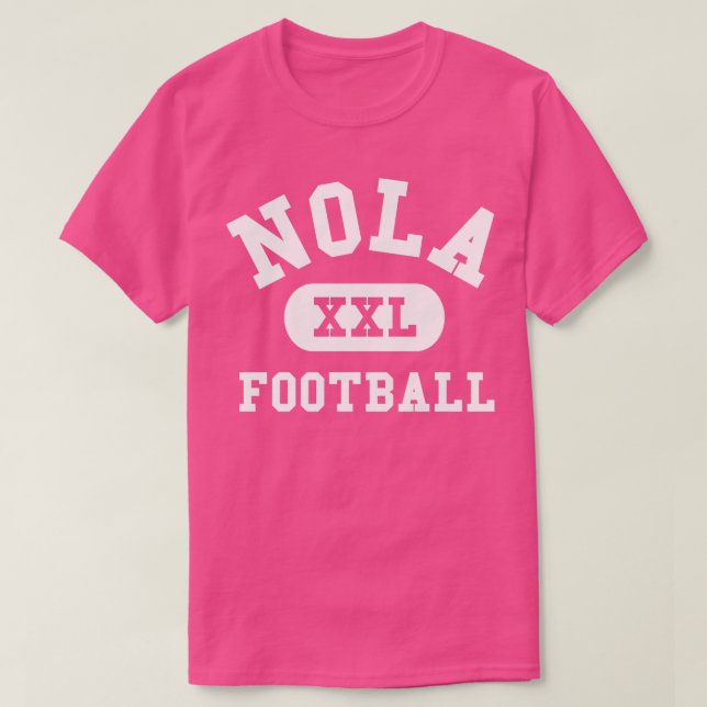 NOLA Football III TShirt T Shirt (Design framsida)