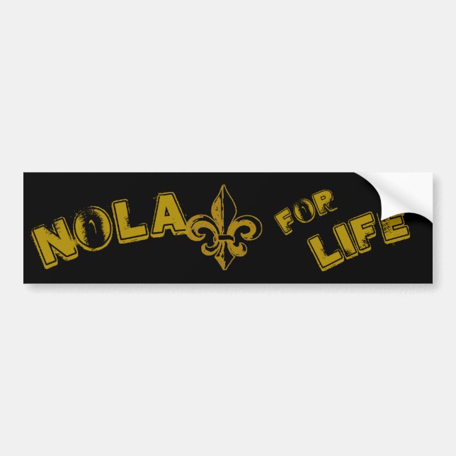 NOLA för livbildekal Bildekal (Framsidan)