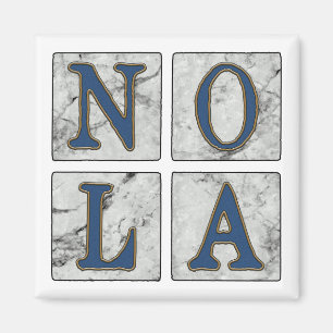 NOLA Fransk Quarter New Orleans Louisiana Magnet
