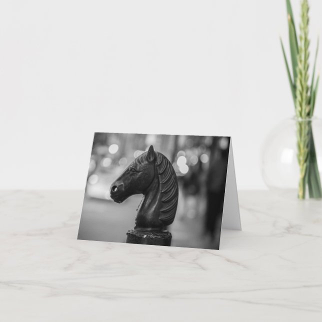 NOLA Hitching Post - tomt mappat kort (Framsida)