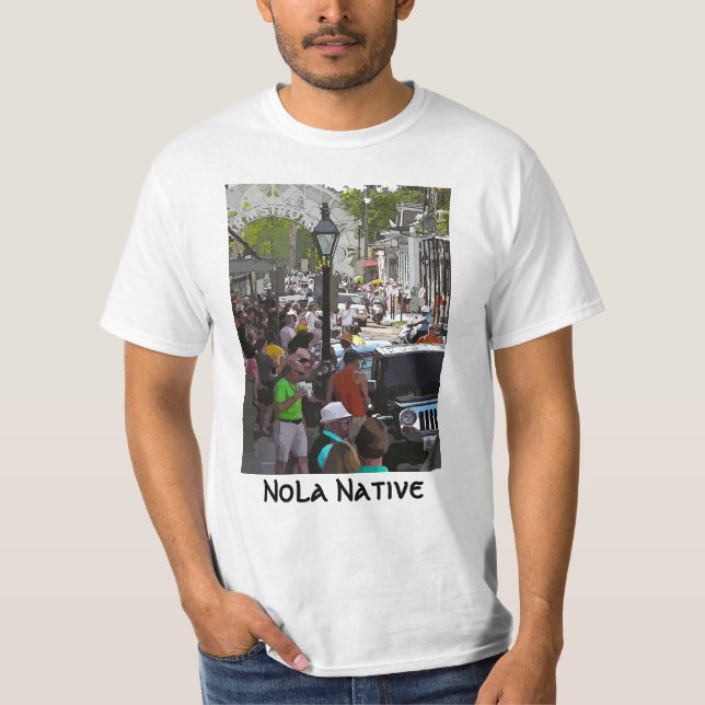 Nola inföding t-shirt (Framsida)