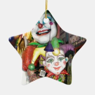 NOLA Mardi Gras Julgransprydnad Keramik