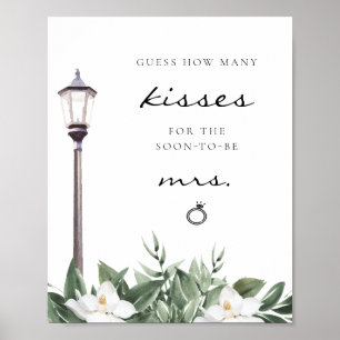 NOLA New Orleans gissar hur många Kisses Möhippa-t Poster