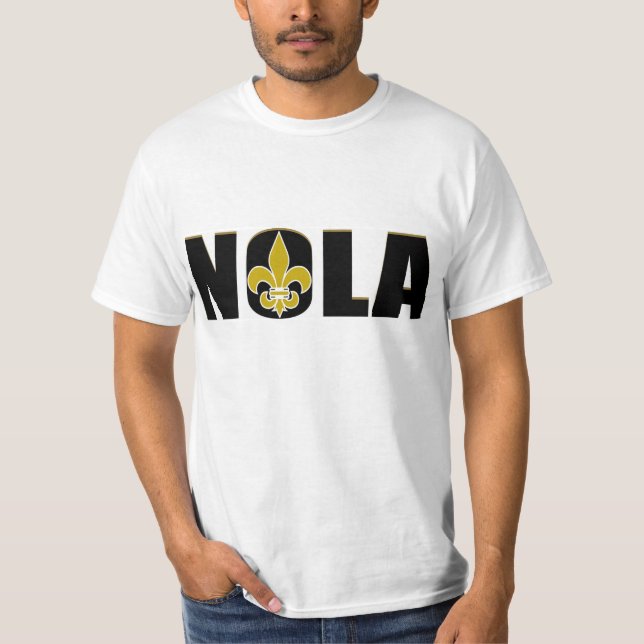 NOLA - New Orleans T-tröja Tee (Framsida)