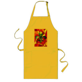 NOLA Series Yellow Apron Långt Förkläde