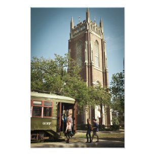 NOLA Streetcar Fototryck