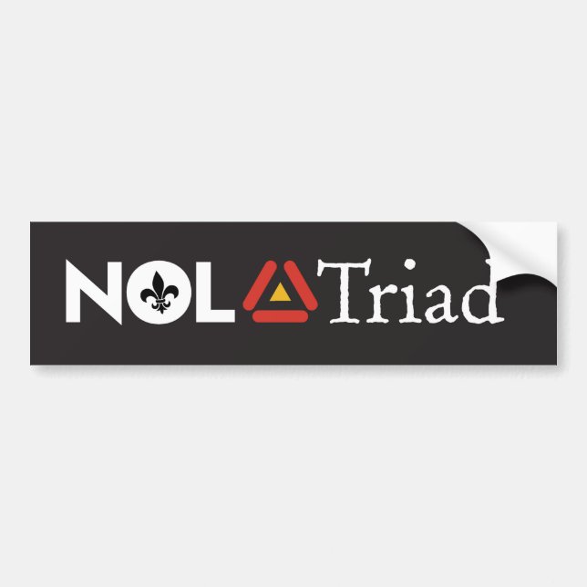 NOLA Triad dekal (Framsidan)