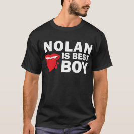 Nolan är den bäst pojkemörkT-tröja T Shirt