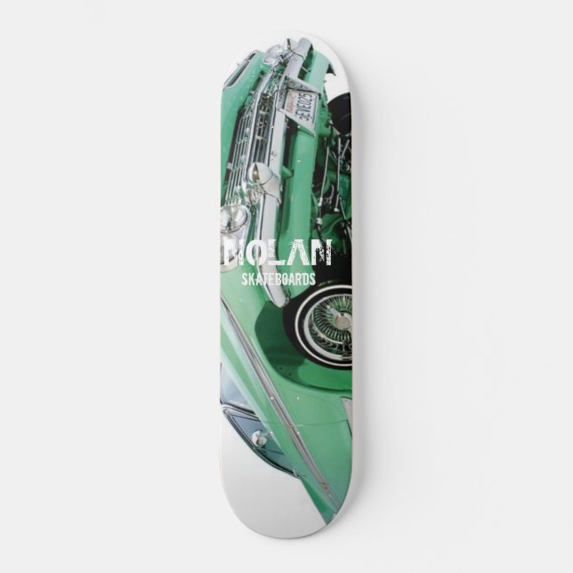 NOLAN LOWRIDER SKATBRÄDA SKATEBOARD BRÄDA 19,5 CM (Framsida)