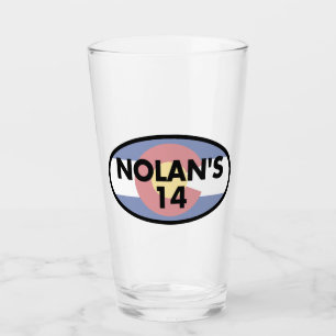 Nolans 14 Colorado Flagga Oval Glaskopp