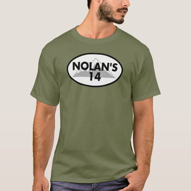 Nolans 14 Colorado Oval T Shirt (Framsida)