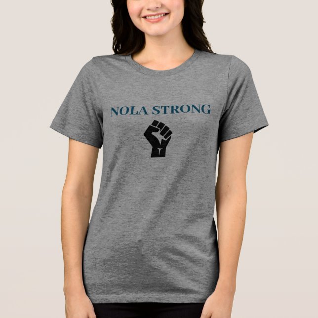 NOLASTRONG Nola Strong New Orleans t-shirt (Framsida)