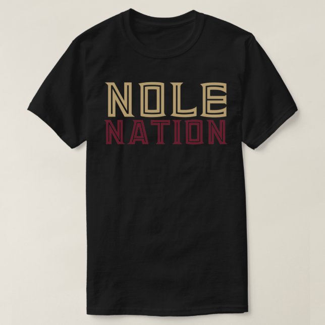 Nole Nation Pullover T Shirt (Design framsida)
