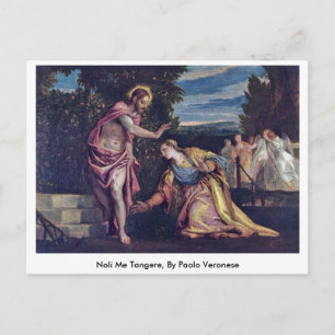Noli Me Tangere, av Paolo Veronese Vykort
