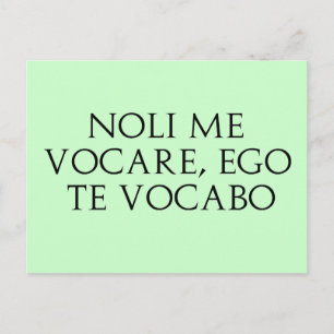 Noli Me Vocare Vykort