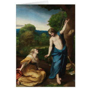 Noli mig tangere hälsningskort