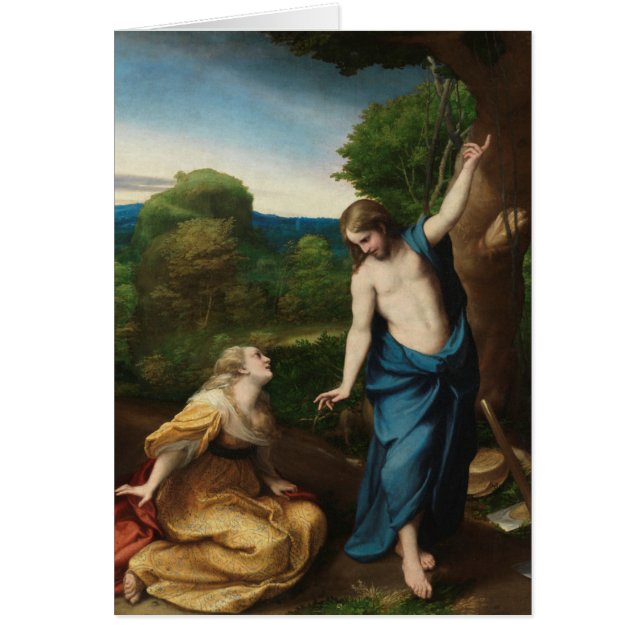 Noli mig tangere hälsningskort (Framsidan)