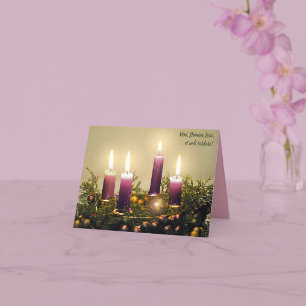 Noli Tardare - Advent Greeting Card Kort