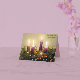Noli Tardare - Advent Greeting Card Kort