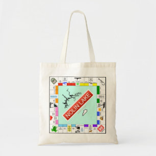 Nolin Sjö Game Board Tote Tygkasse