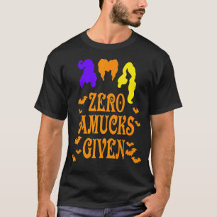 Noll Amucks Får Slagträ För Häxa Halloween T Shirt