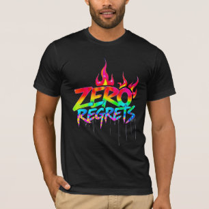 Noll beklagar att Graffiti Poster Vibrant Street A T Shirt