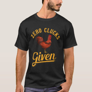 Noll Clucks med Chicken Farmer Amp Chicken T Shirt