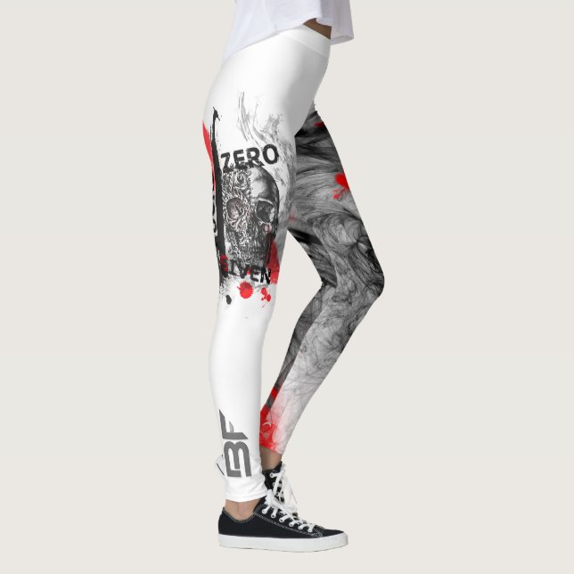 Noll F&$ks med förgreningar Leggings (Höger)