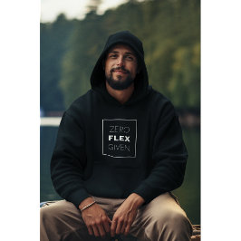 Noll Flex med modern offertdesign Hoodie