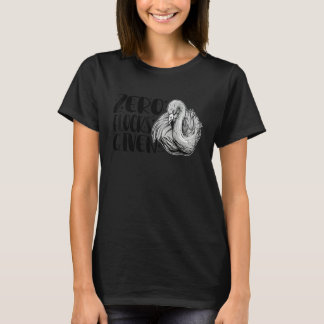 Noll flockar givna  Djur  Flamingo för män kvinnor T Shirt