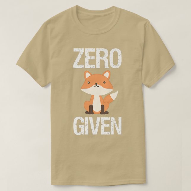 Noll FoGoGoGoTFRRRHumorS T Shirt (Design framsida)