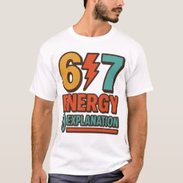 Noll Förklaring Attityd Grafik T Shirt