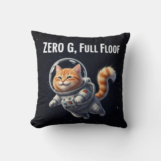 Noll G, Full Fluff! Bedårande Rymdkatt Kudde