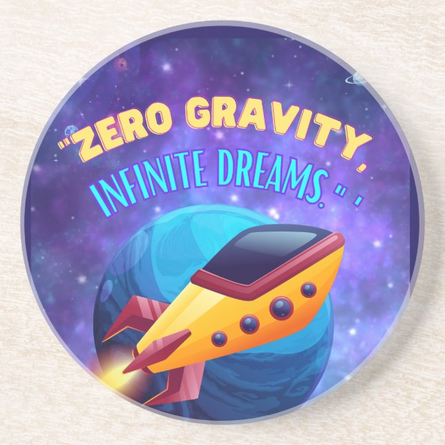 Noll gravitationsdrömmar underlägg (Framsidan)