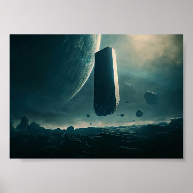 Noll Gravity Monolith Poster (Framsidan)