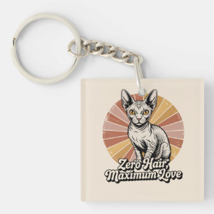 Noll Hår Maximal Kärlek Sphynx Retro