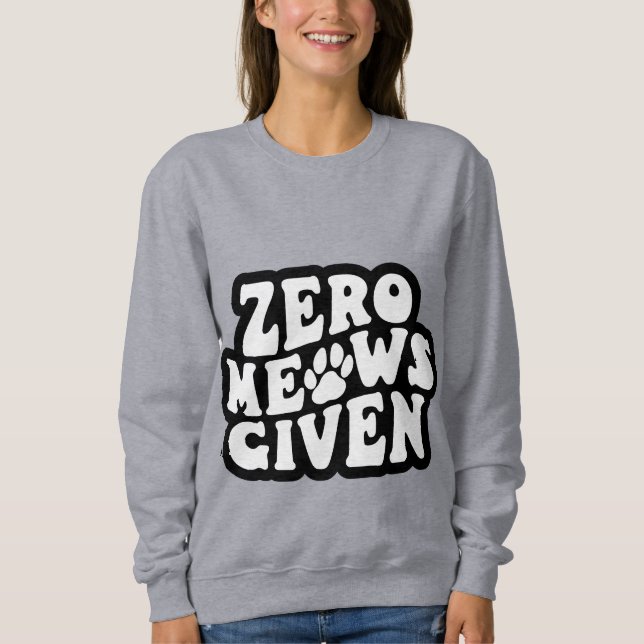 Noll Medel som ges med luddiga citattecken T Shirt (Framsida)