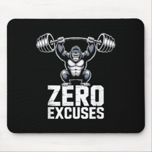 Noll Skäl Gorilla Gym Motiverande Träningspass Musmatta